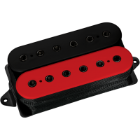 Звукосниматель DIMARZIO EVOLUTION BRIDGE (F-Spaced, Black/Red)